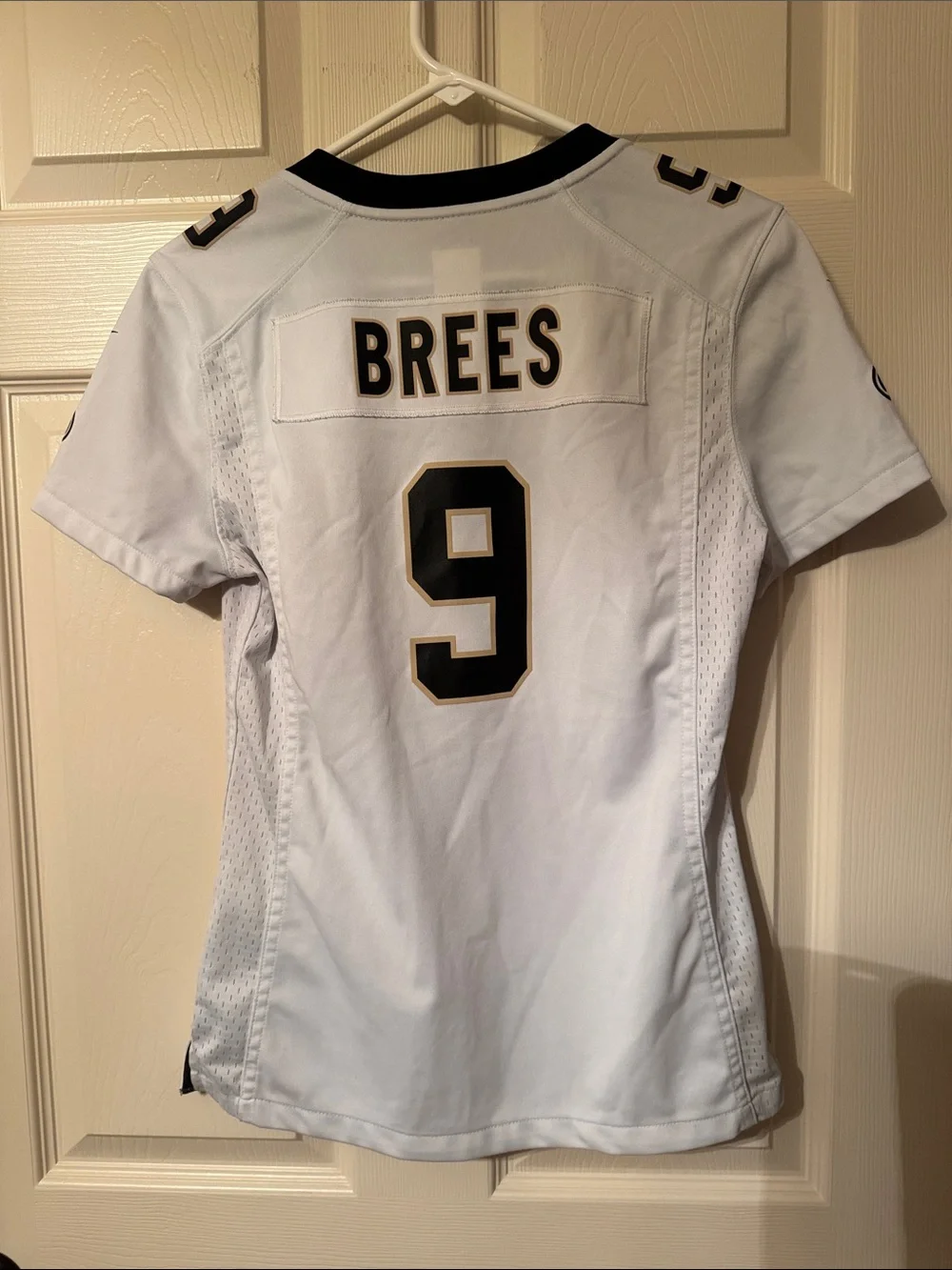 Nike White and Black Kids New Orleans Saints #9 Jersey